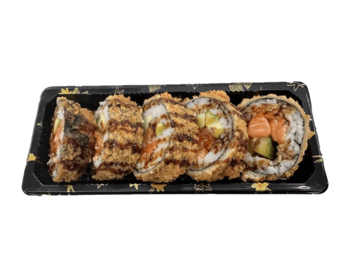 43c. Fried Crispy Salmon Roll