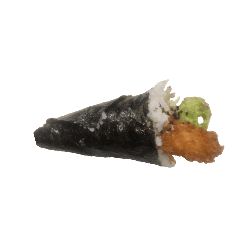 6A. ebi fry temaki