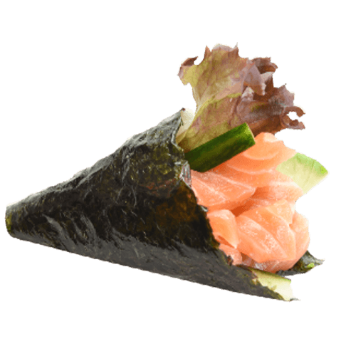 3. sake temaki