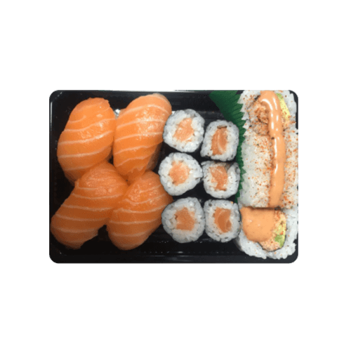 77. sushibox Sake (14 stuks)