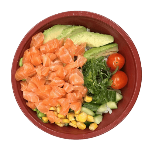 67. poké bowl zalm